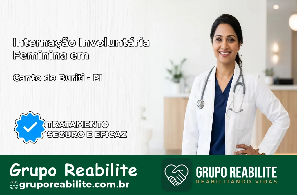 Internação Involuntária Feminina em Canto do Buriti: Salve a Vida de Quem Você Ama