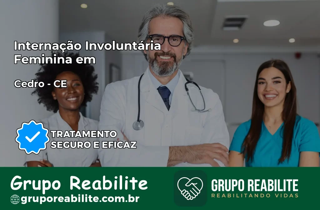 Internação Involuntária Feminina em Cedro: Salve a Vida de Quem Você Ama