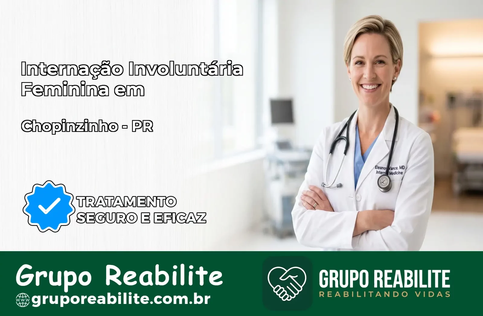 Internação Involuntária Feminina em Chopinzinho: Salve a Vida de Quem Você Ama