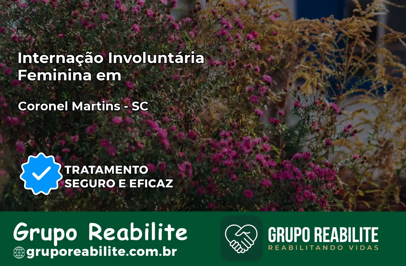 Internação Involuntária Feminina em Coronel Martins: Salve a Vida de Quem Você Ama