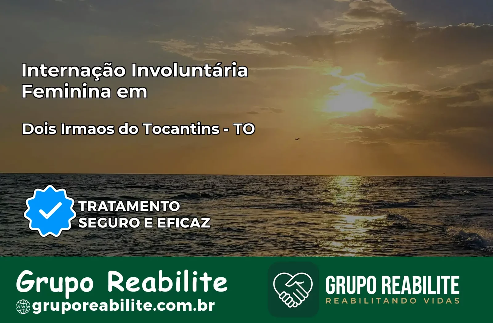 Internação Involuntária Feminina em Dois Irmãos do Tocantins: Salve a Vida de Quem Você Ama