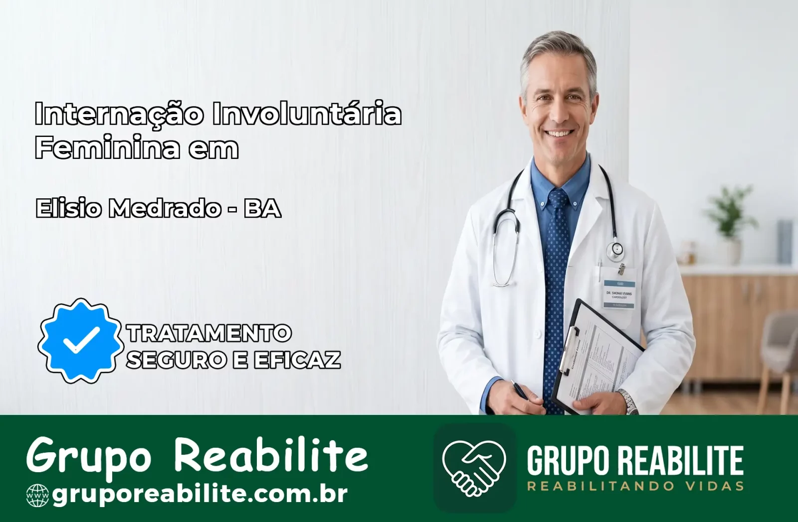 Internação Involuntária Feminina em Elísio Medrado: Salve a Vida de Quem Você Ama