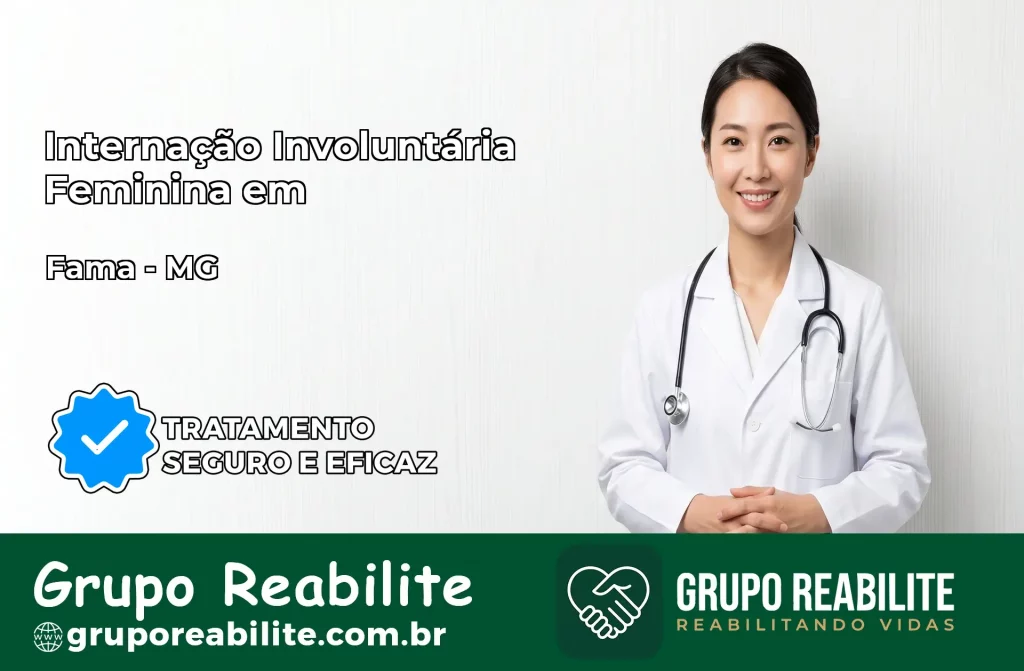 Internação Involuntária Feminina em Fama: Salve a Vida de Quem Você Ama