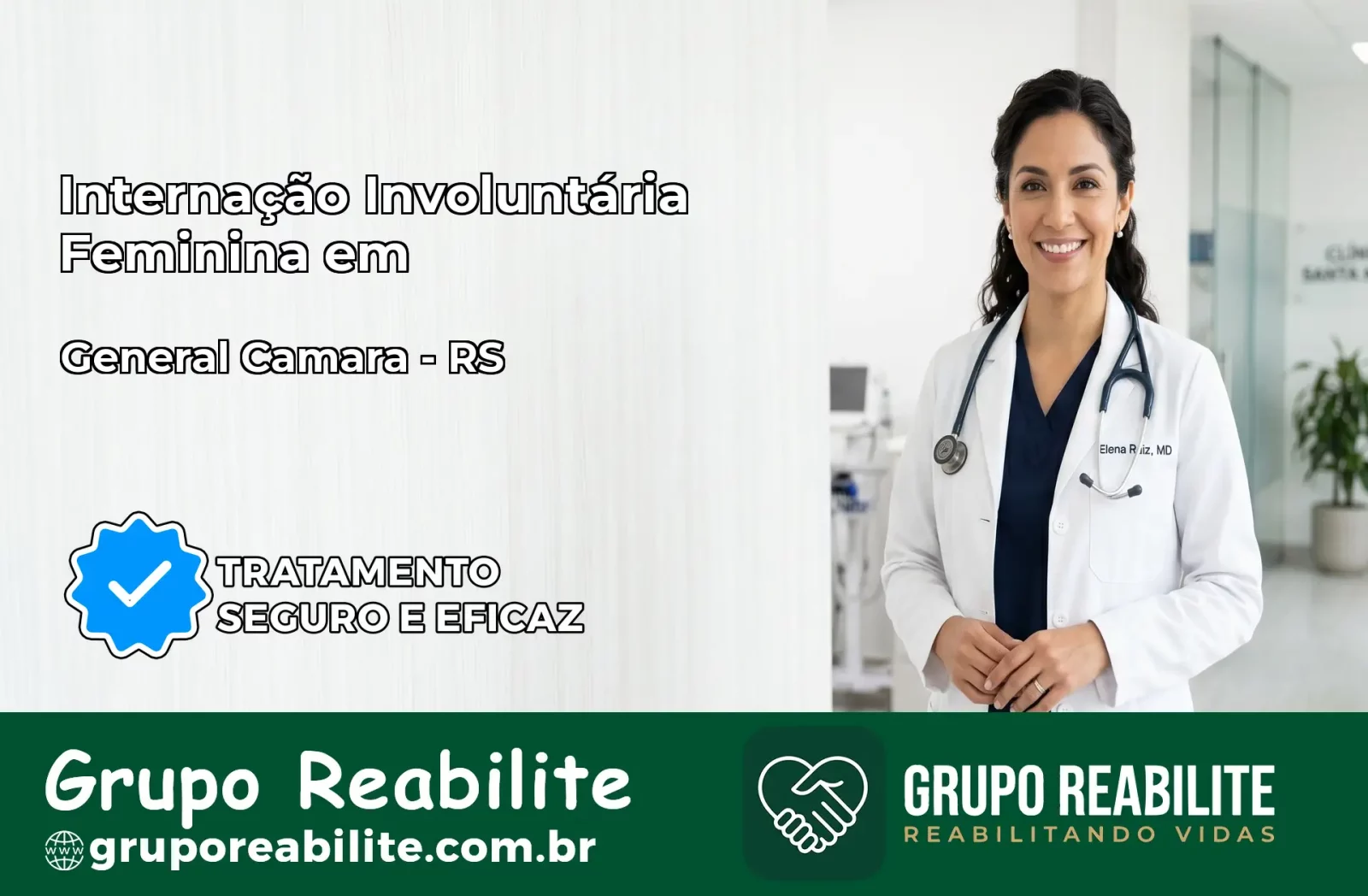 Internação Involuntária Feminina em General Câmara: Salve a Vida de Quem Você Ama