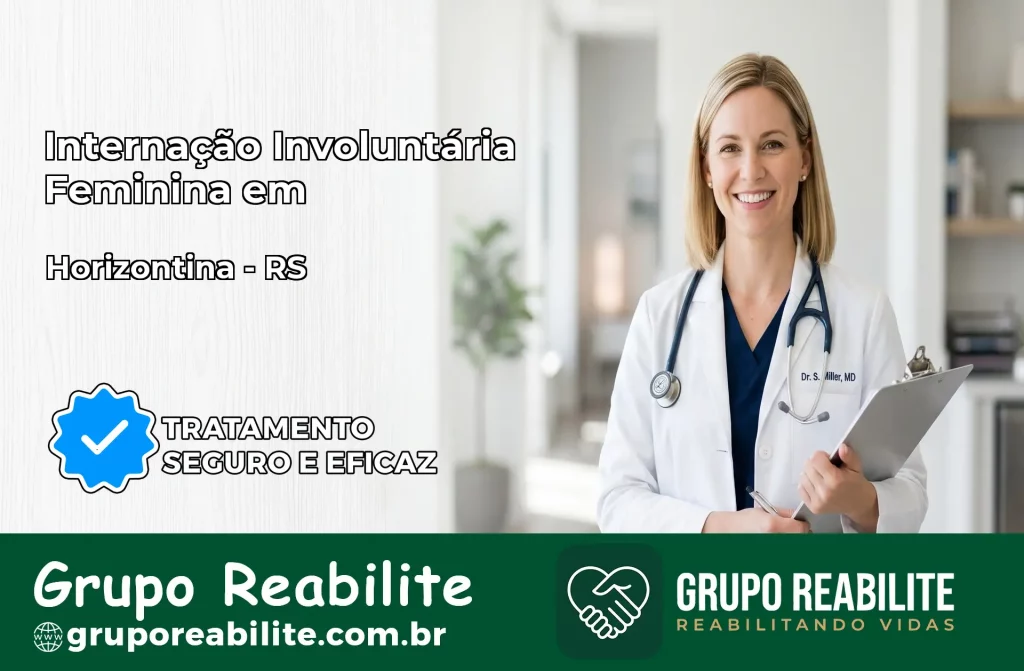 Internação Involuntária Feminina em Horizontina: Salve a Vida de Quem Você Ama