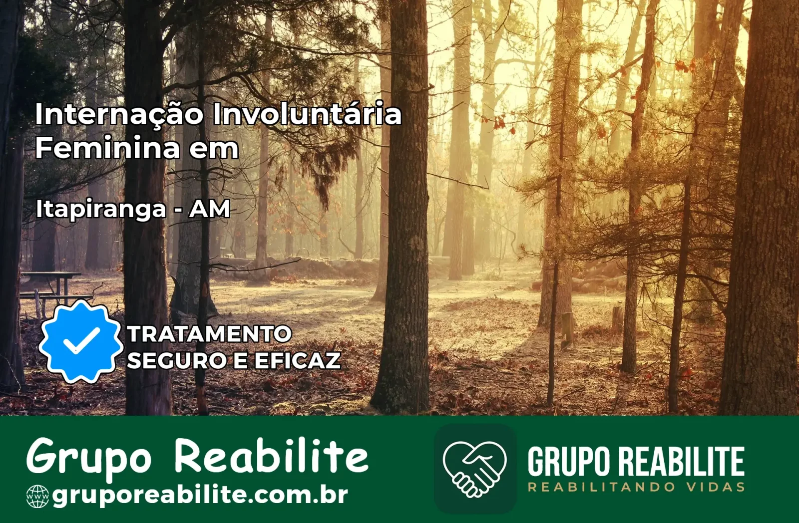 Internação Involuntária Feminina em Itapiranga: Salve a Vida de Quem Você Ama