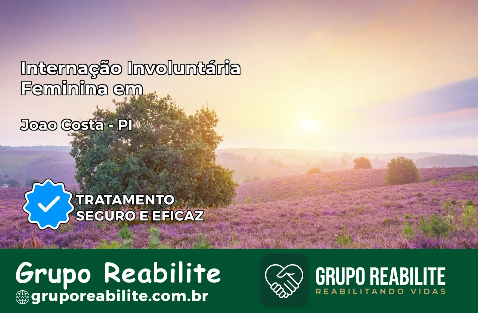 Internação Involuntária Feminina em João Costa: Salve a Vida de Quem Você Ama