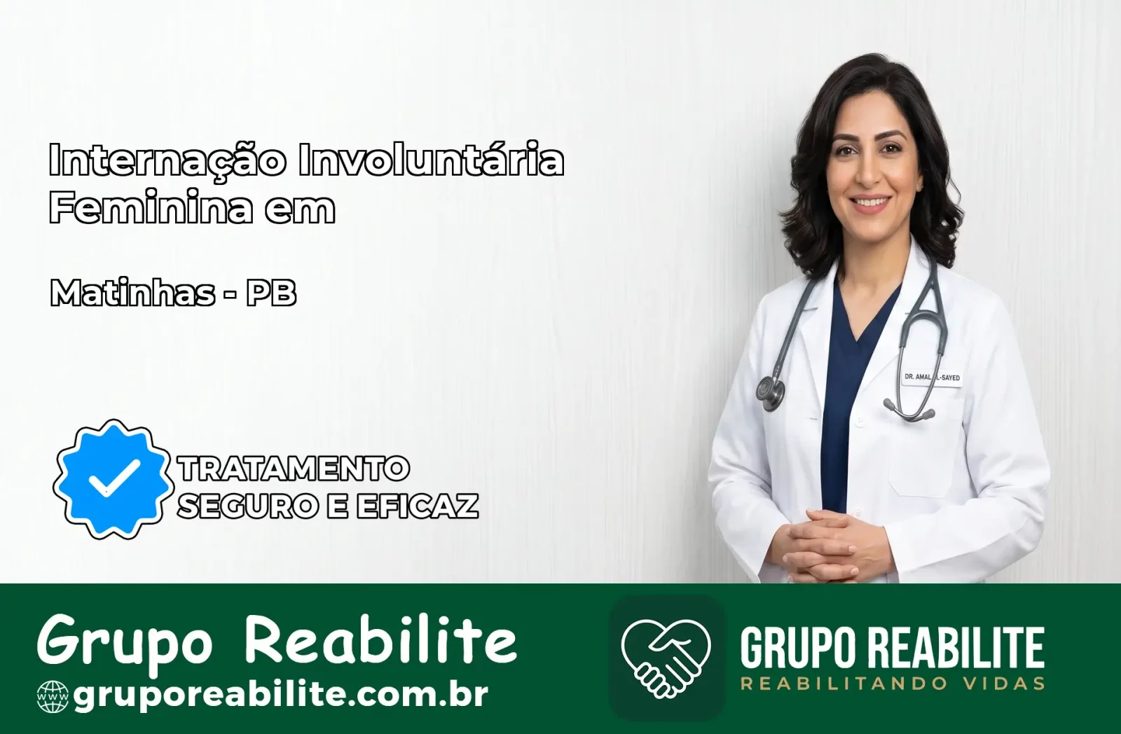 Internação Involuntária Feminina em Matinhas: Salve a Vida de Quem Você Ama