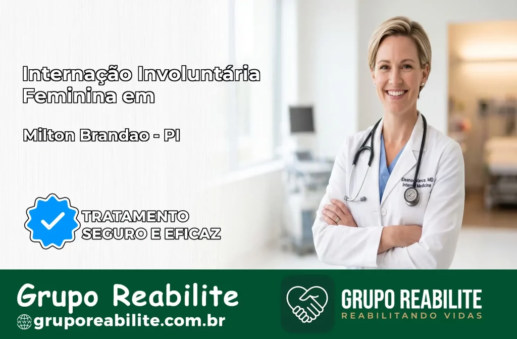 Internação Involuntária Feminina em Milton Brandão: Salve a Vida de Quem Você Ama
