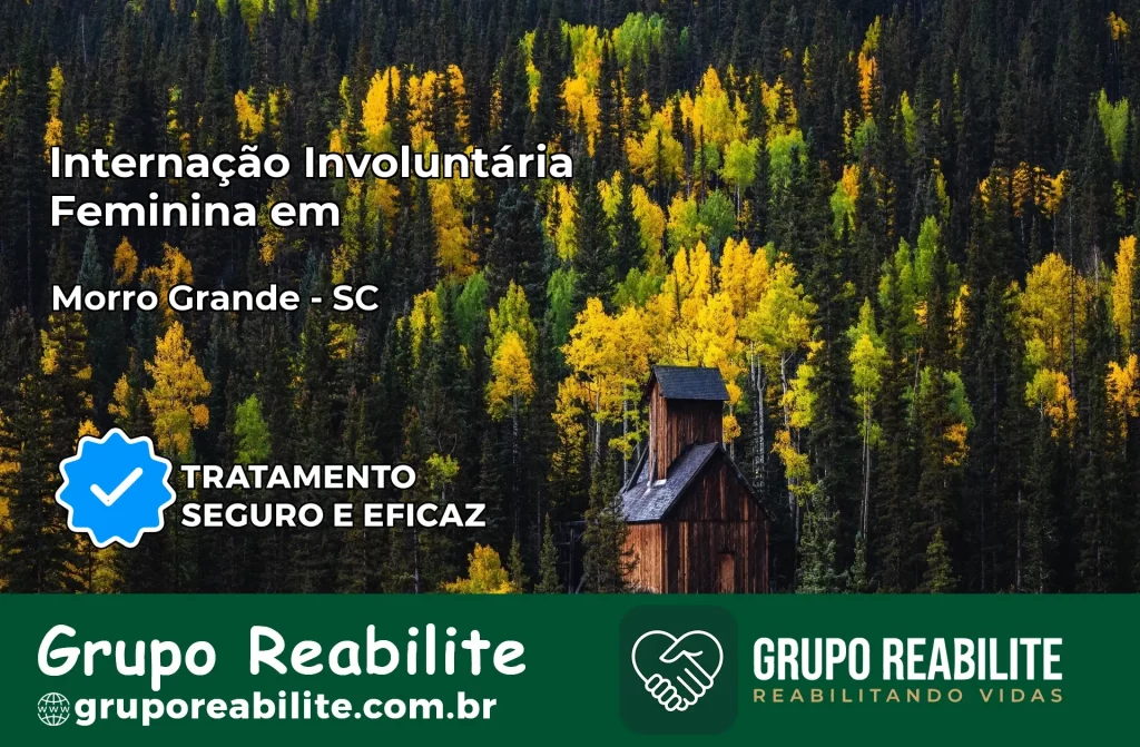 Internação Involuntária Feminina em Morro Grande: Salve a Vida de Quem Você Ama