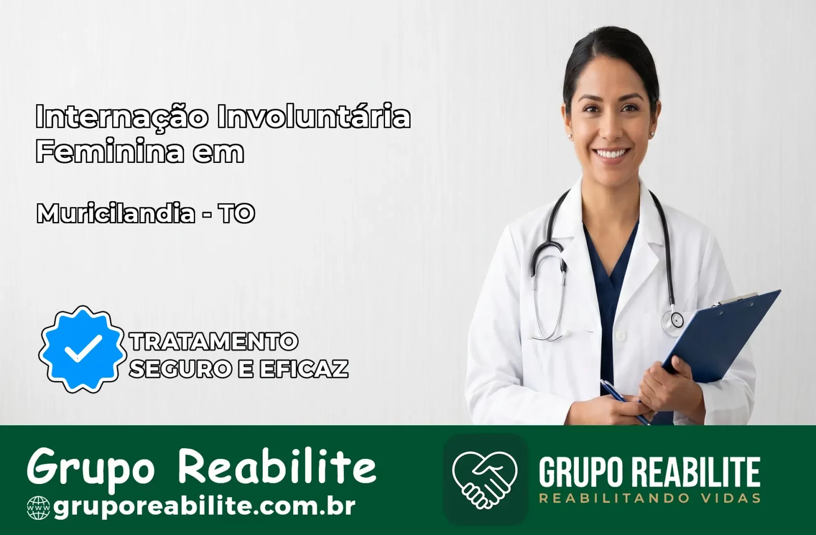 Internação Involuntária Feminina em Muricilândia: Salve a Vida de Quem Você Ama