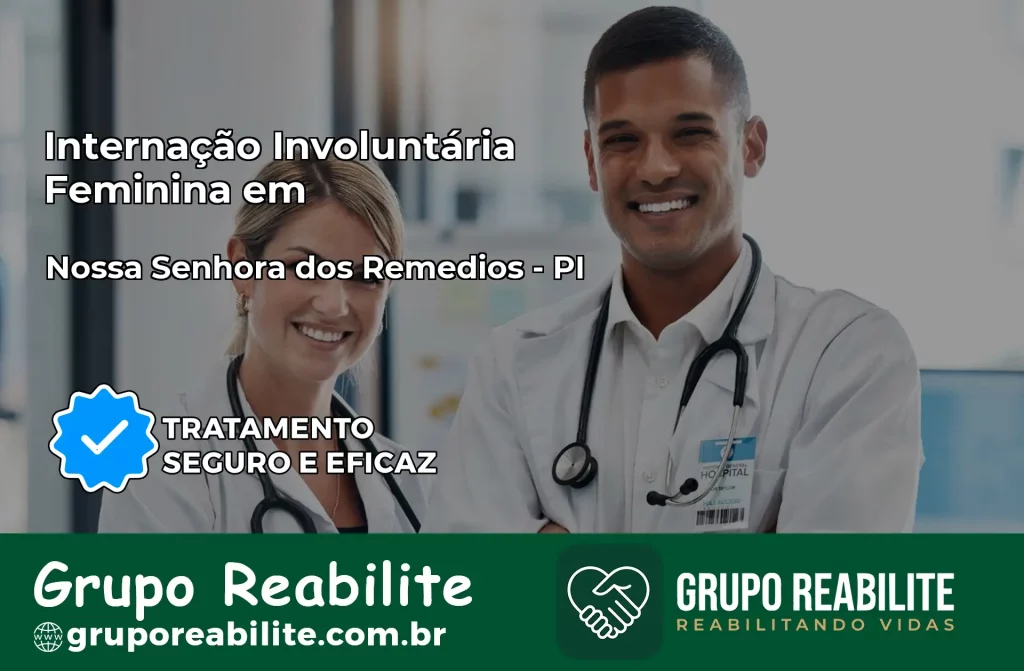 Internação Involuntária Feminina em Nossa Senhora dos Remédios: Salve a Vida de Quem Você Ama