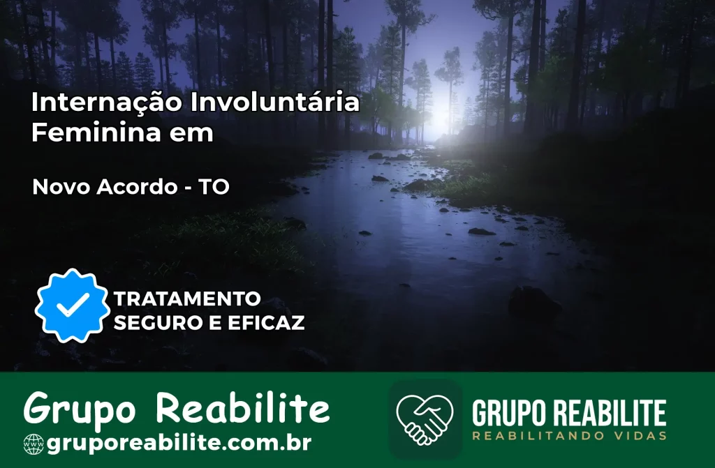 Internação Involuntária Feminina em Novo Acordo: Salve a Vida de Quem Você Ama