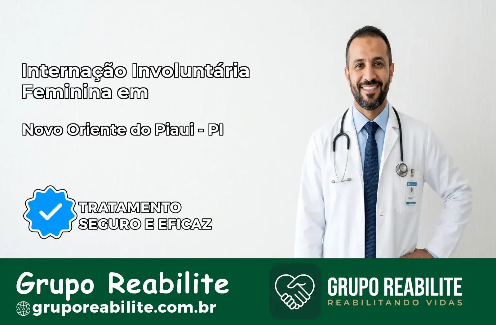 Internação Involuntária Feminina em Novo Oriente do Piauí: Salve a Vida de Quem Você Ama