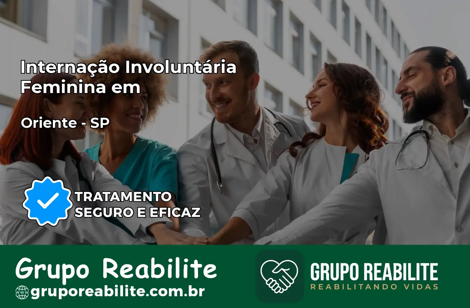 Internação Involuntária Feminina em Oriente: Salve a Vida de Quem Você Ama