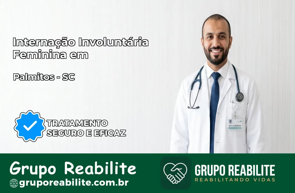 Internação Involuntária Feminina em Palmitos: Salve a Vida de Quem Você Ama