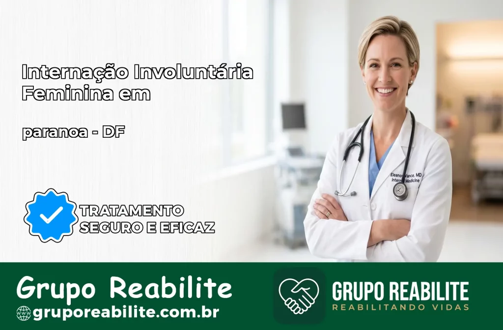 Internação Involuntária Feminina em paranoa: Salve a Vida de Quem Você Ama