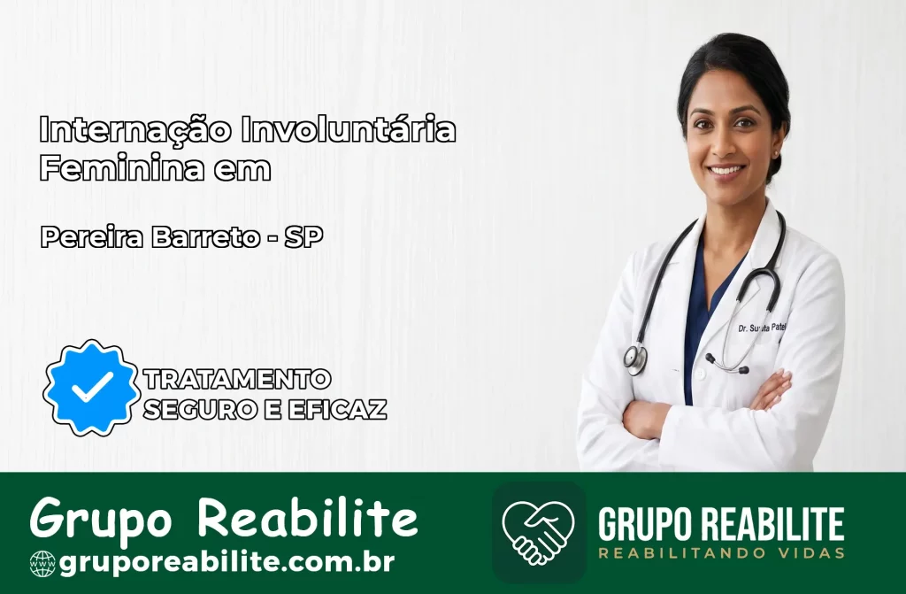 Internação Involuntária Feminina em Pereira Barreto: Salve a Vida de Quem Você Ama