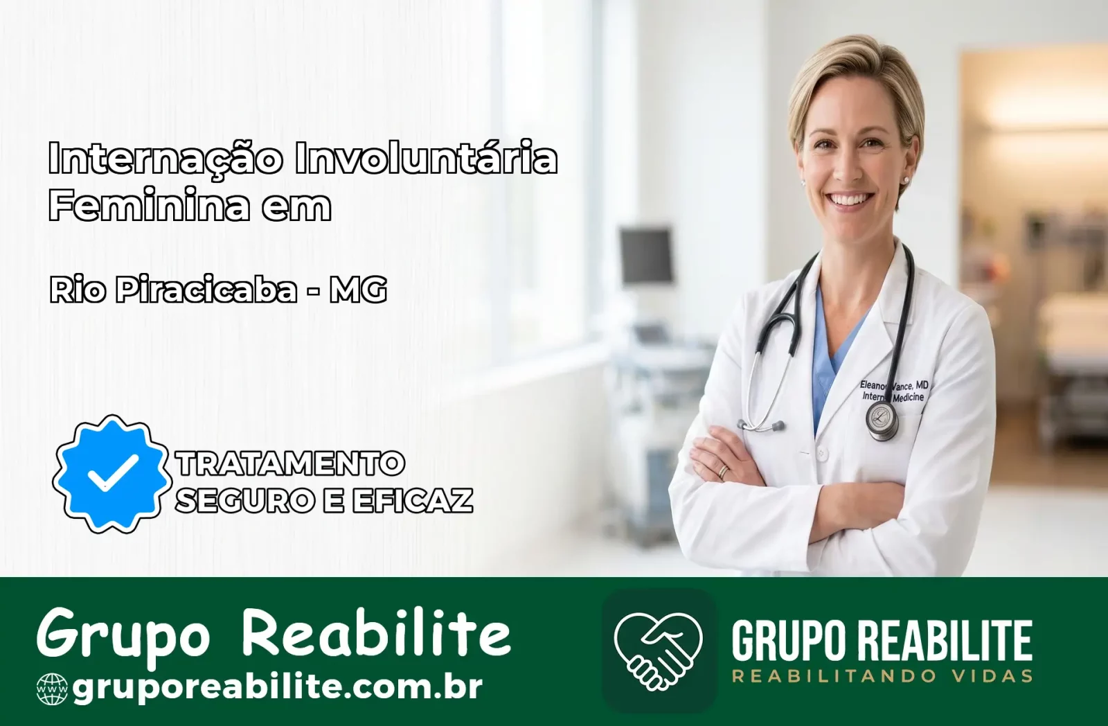 Internação Involuntária Feminina em Rio Piracicaba: Salve a Vida de Quem Você Ama