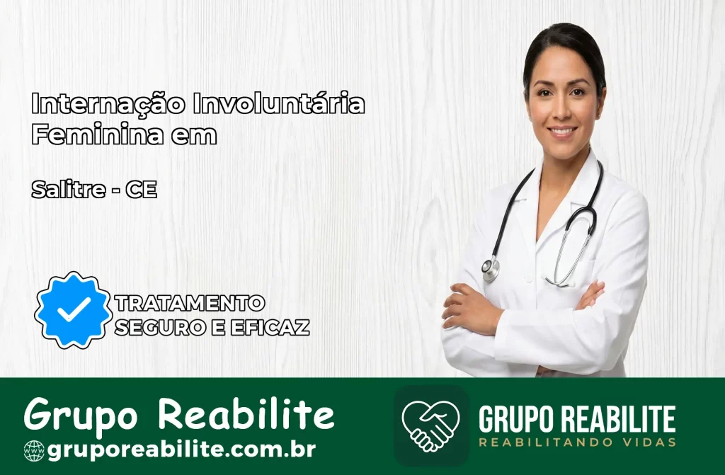 Internação Involuntária Feminina em Salitre: Salve a Vida de Quem Você Ama