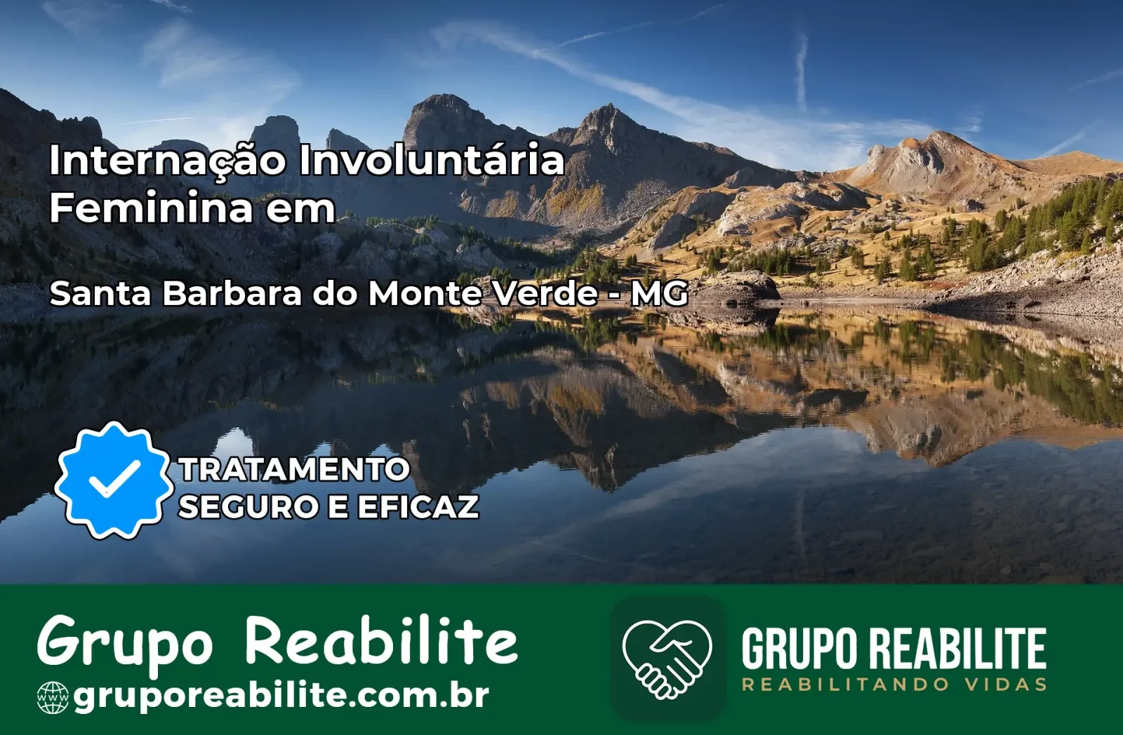 Internação Involuntária Feminina em Santa Bárbara do Monte Verde: Salve a Vida de Quem Você Ama