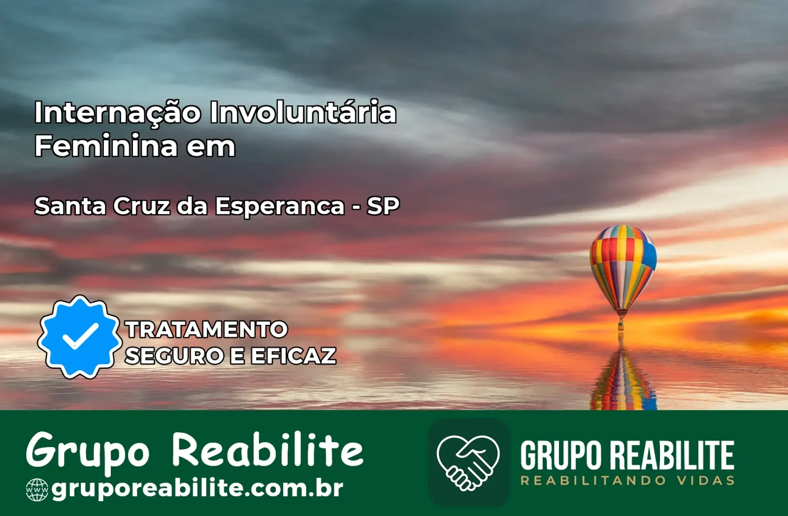 Internação Involuntária Feminina em Santa Cruz da Esperança: Salve a Vida de Quem Você Ama