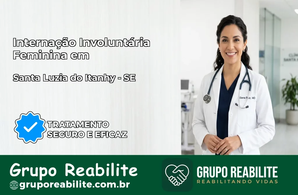 Internação Involuntária Feminina em Santa Luzia do Itanhy: Salve a Vida de Quem Você Ama