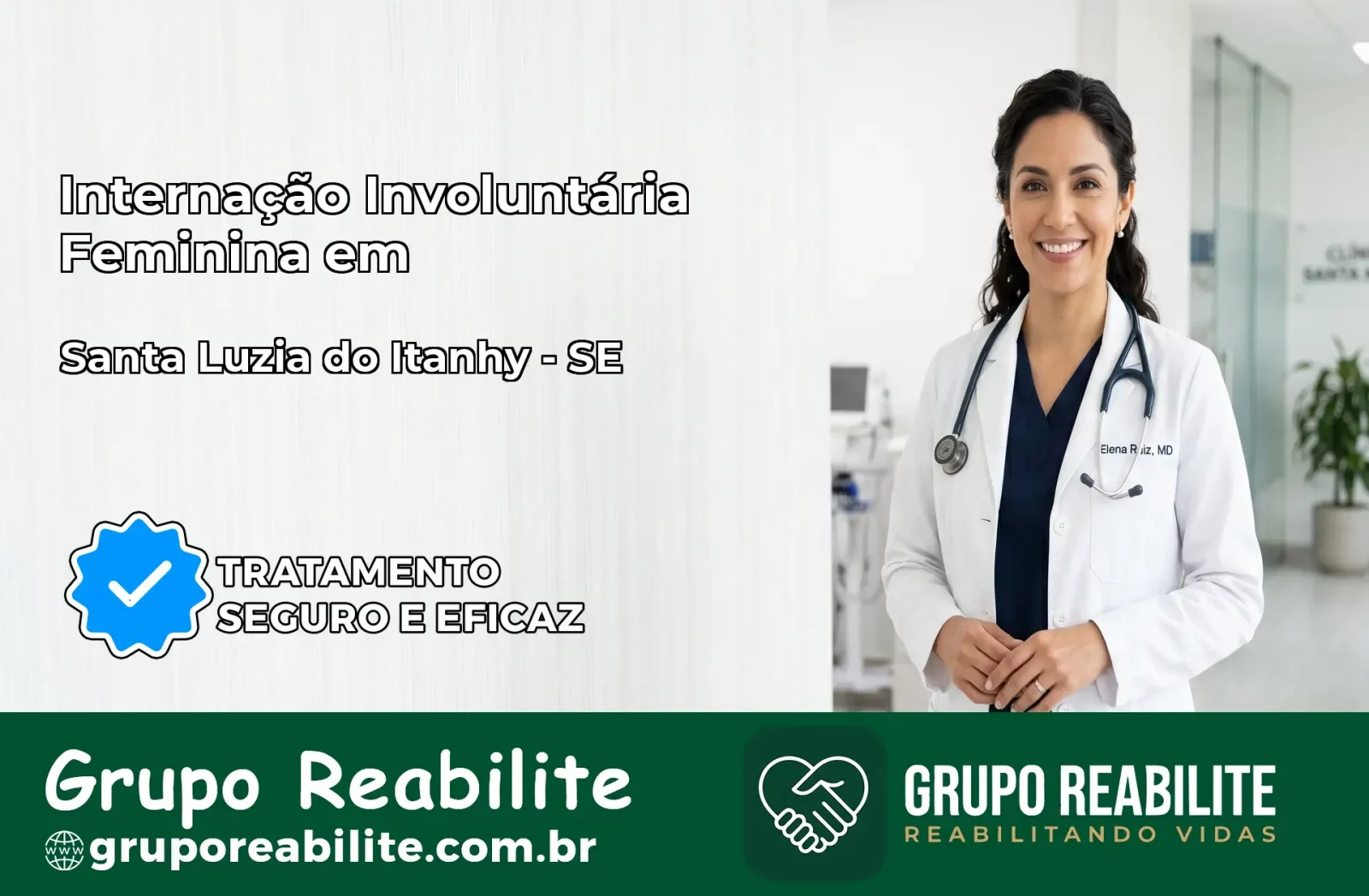Internação Involuntária Feminina em Santa Luzia do Itanhy: Salve a Vida de Quem Você Ama