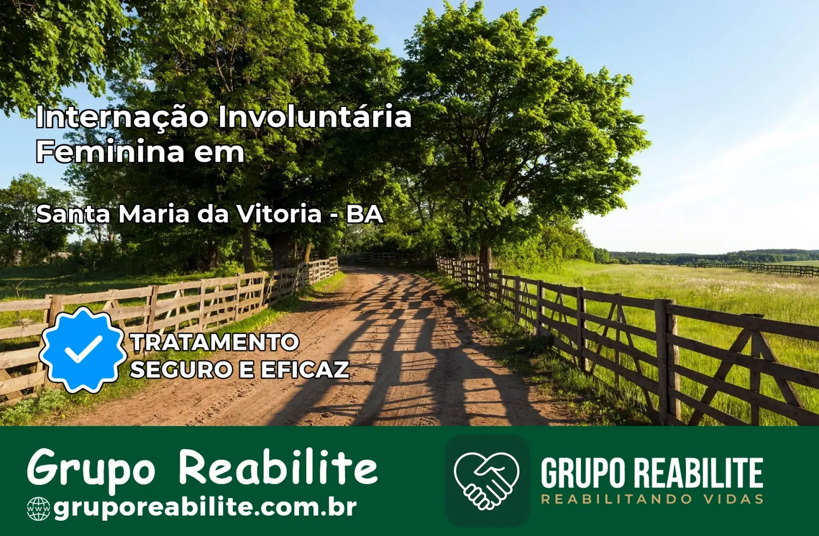 Internação Involuntária Feminina em Santa Maria da Vitória: Salve a Vida de Quem Você Ama