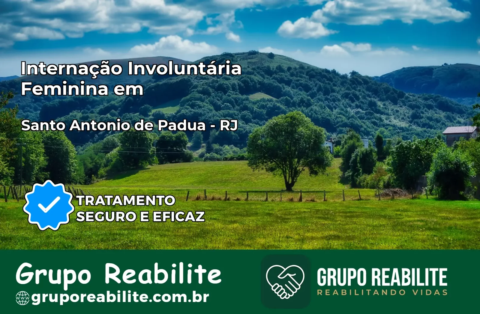 Internação Involuntária Feminina em Santo Antônio de Pádua: Salve a Vida de Quem Você Ama
