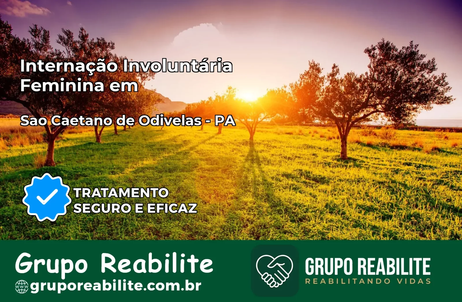Internação Involuntária Feminina em São Caetano de Odivelas: Salve a Vida de Quem Você Ama