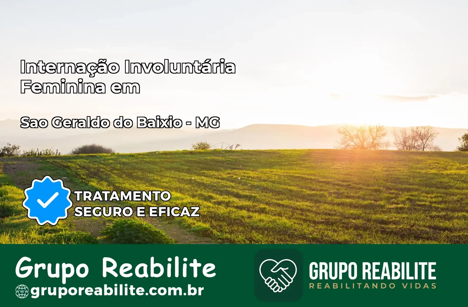 Internação Involuntária Feminina em São Geraldo do Baixio: Salve a Vida de Quem Você Ama