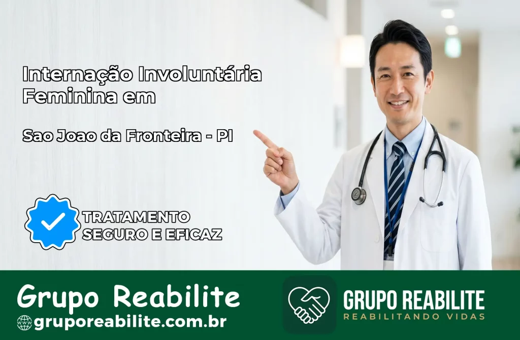 Internação Involuntária Feminina em São João da Fronteira: Salve a Vida de Quem Você Ama