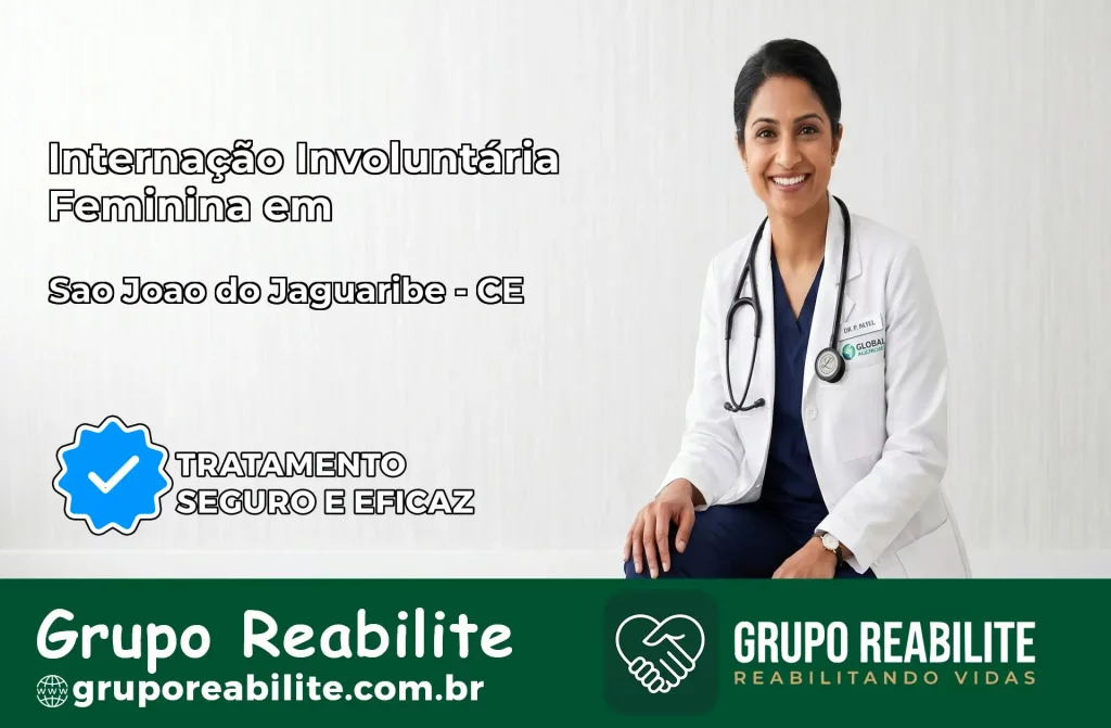 Internação Involuntária Feminina em São João do Jaguaribe: Salve a Vida de Quem Você Ama