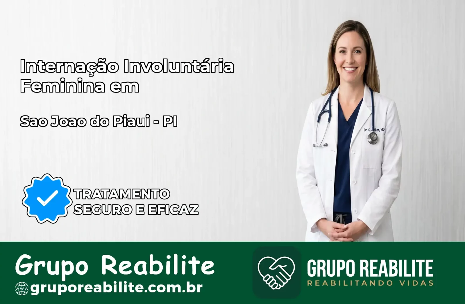 Internação Involuntária Feminina em São João do Piauí: Salve a Vida de Quem Você Ama