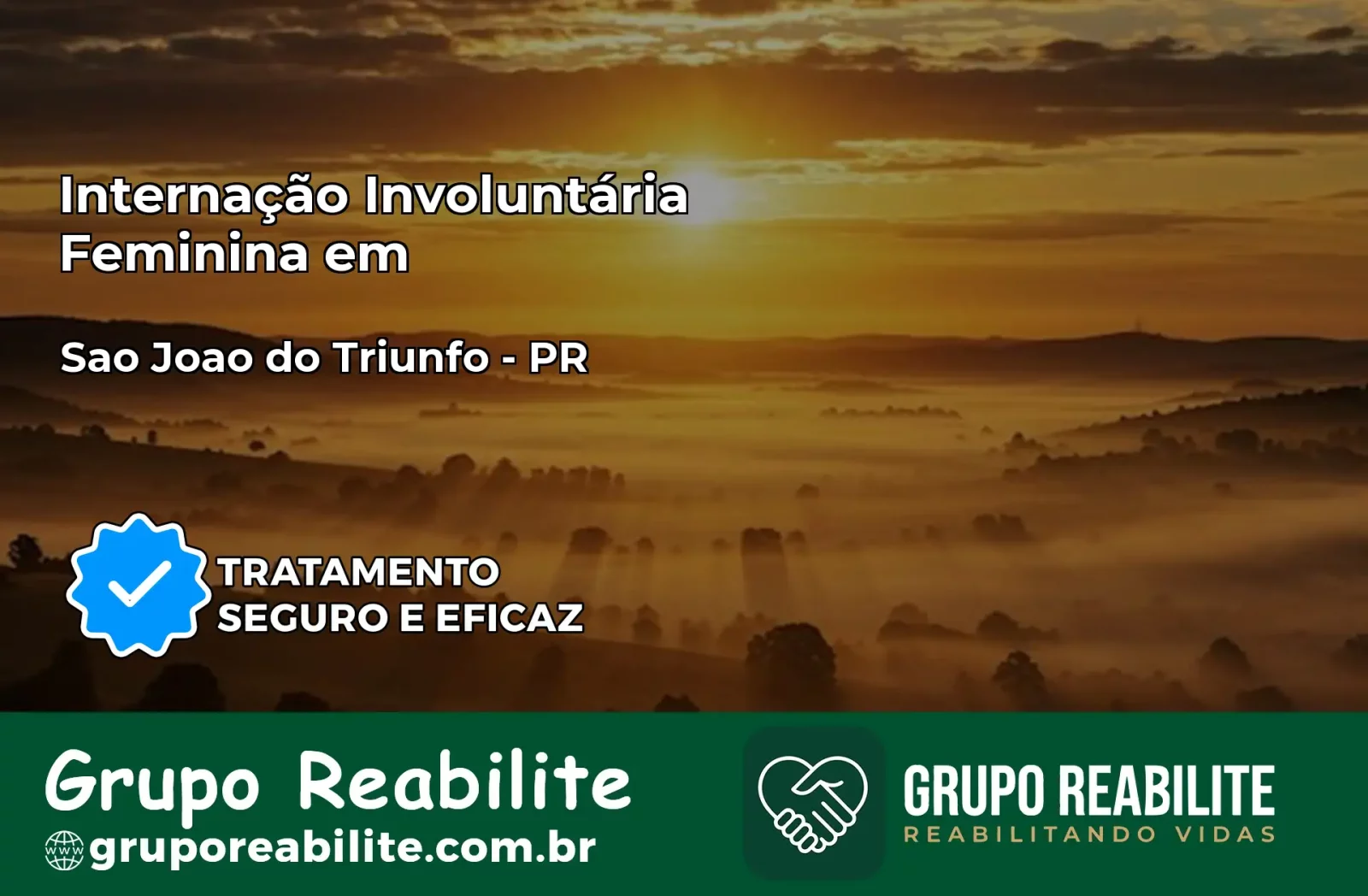 Internação Involuntária Feminina em São José dos Pinhais: Salve a Vida de Quem Você Ama