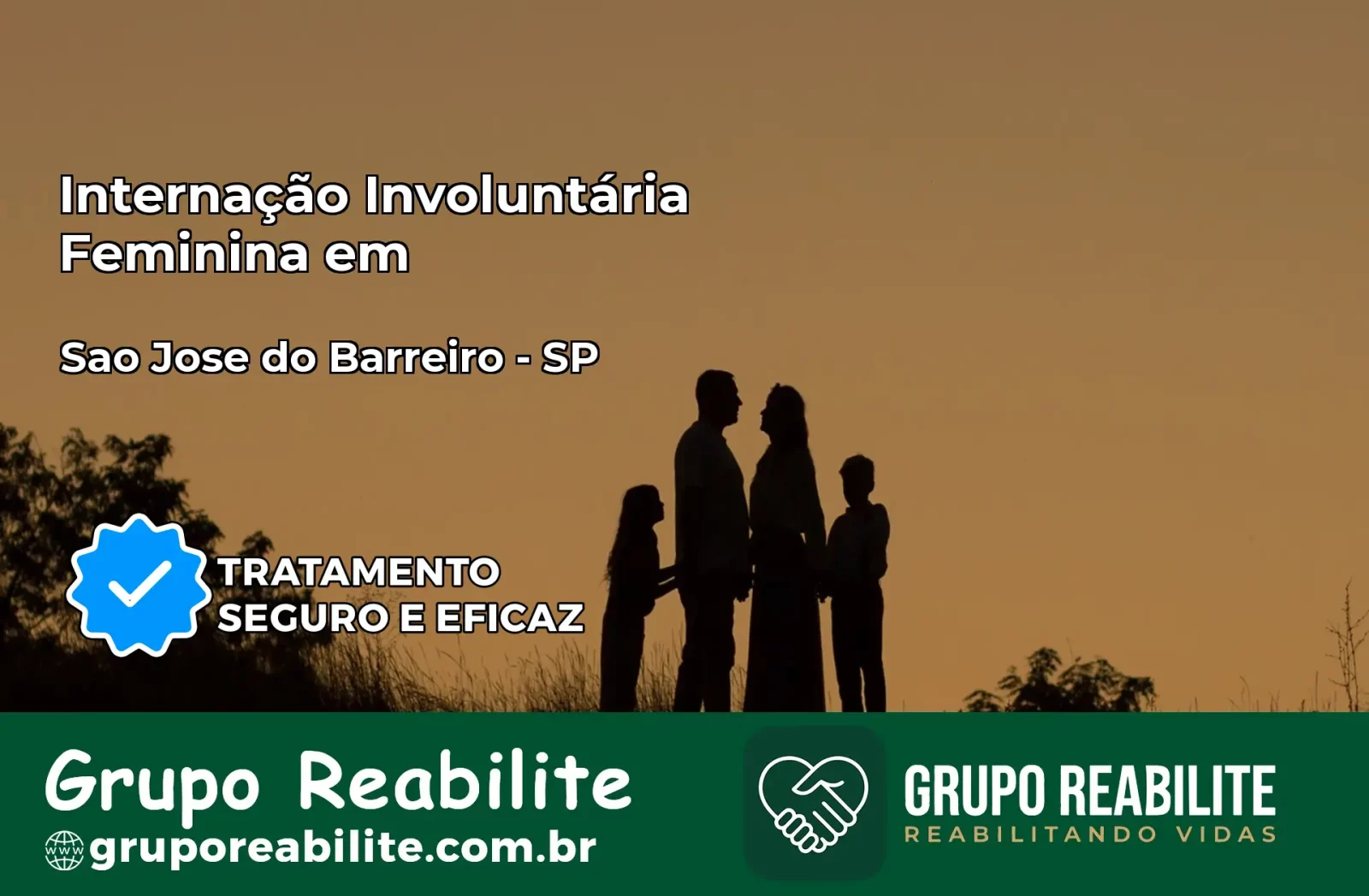 Internação Involuntária Feminina em São José do Barreiro: Salve a Vida de Quem Você Ama