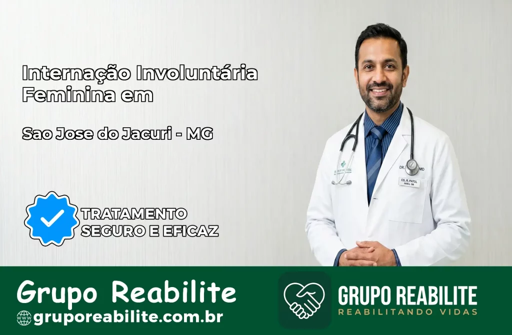 Internação Involuntária Feminina em São José do Jacuri: Salve a Vida de Quem Você Ama