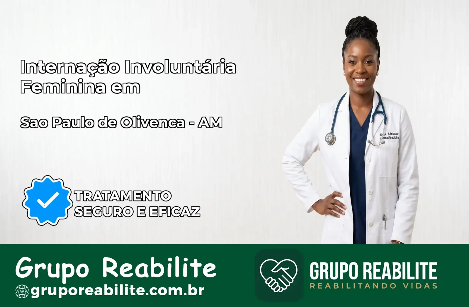 Internação Involuntária Feminina em São Paulo de Olivença: Salve a Vida de Quem Você Ama