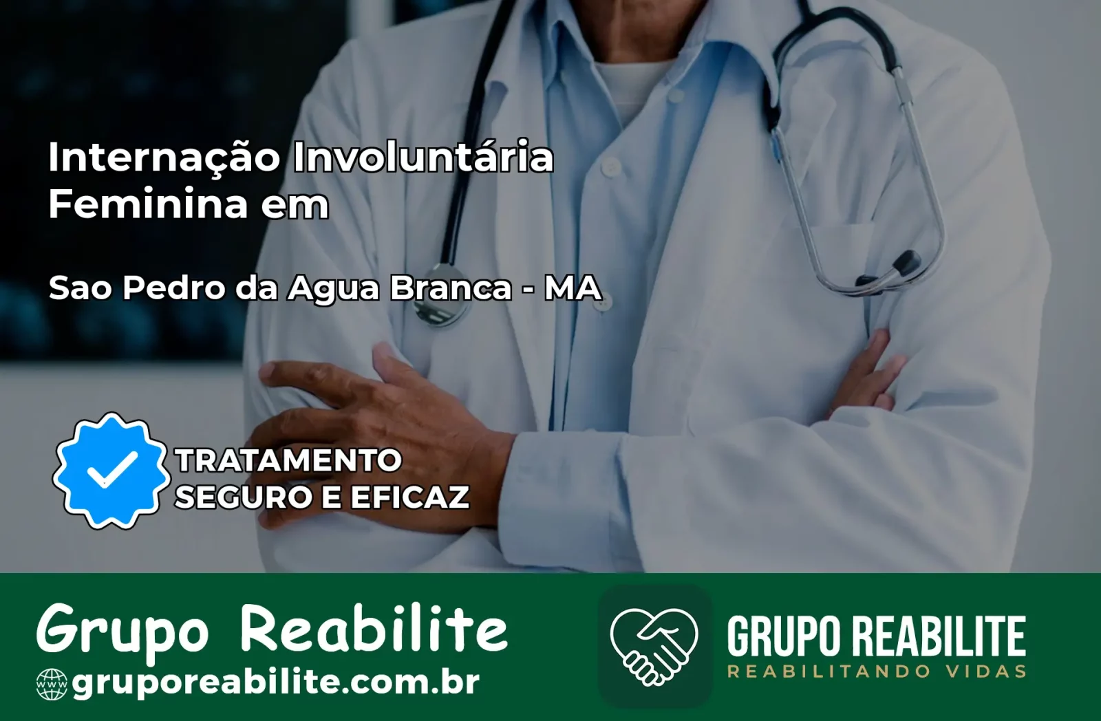 Internação Involuntária Feminina em São Pedro da Água Branca: Salve a Vida de Quem Você Ama