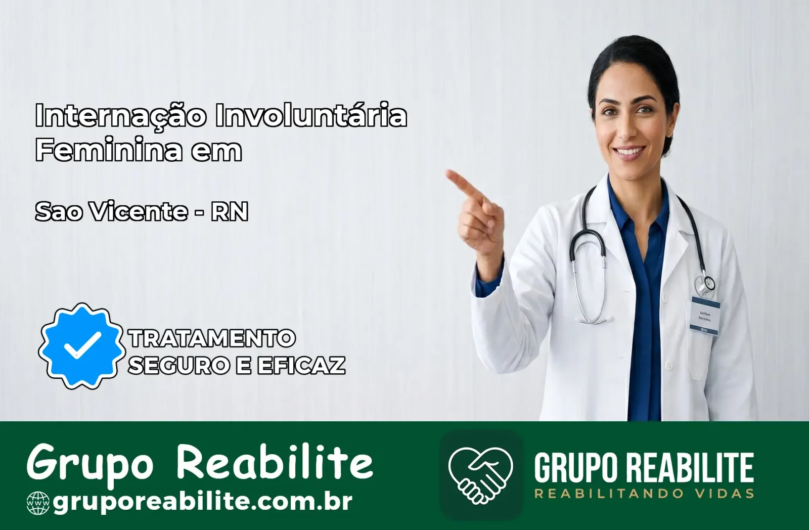 Internação Involuntária Feminina em São Vicente: Salve a Vida de Quem Você Ama