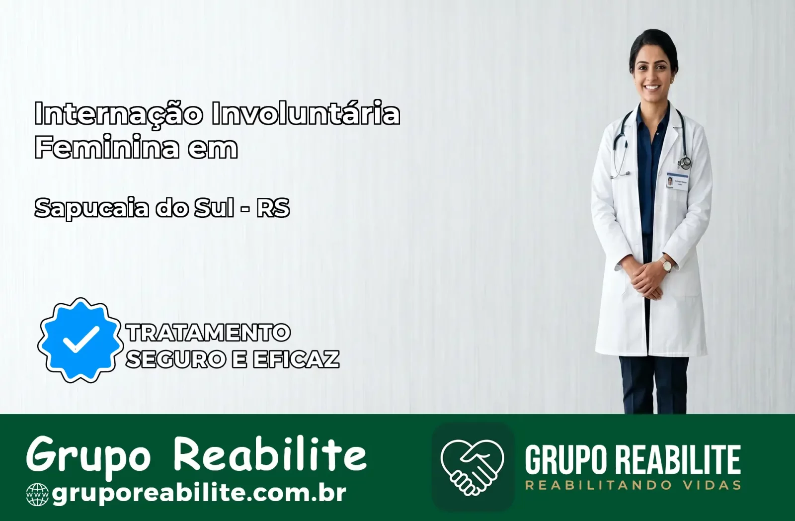 Internação Involuntária Feminina em Sapucaia do Sul: Salve a Vida de Quem Você Ama