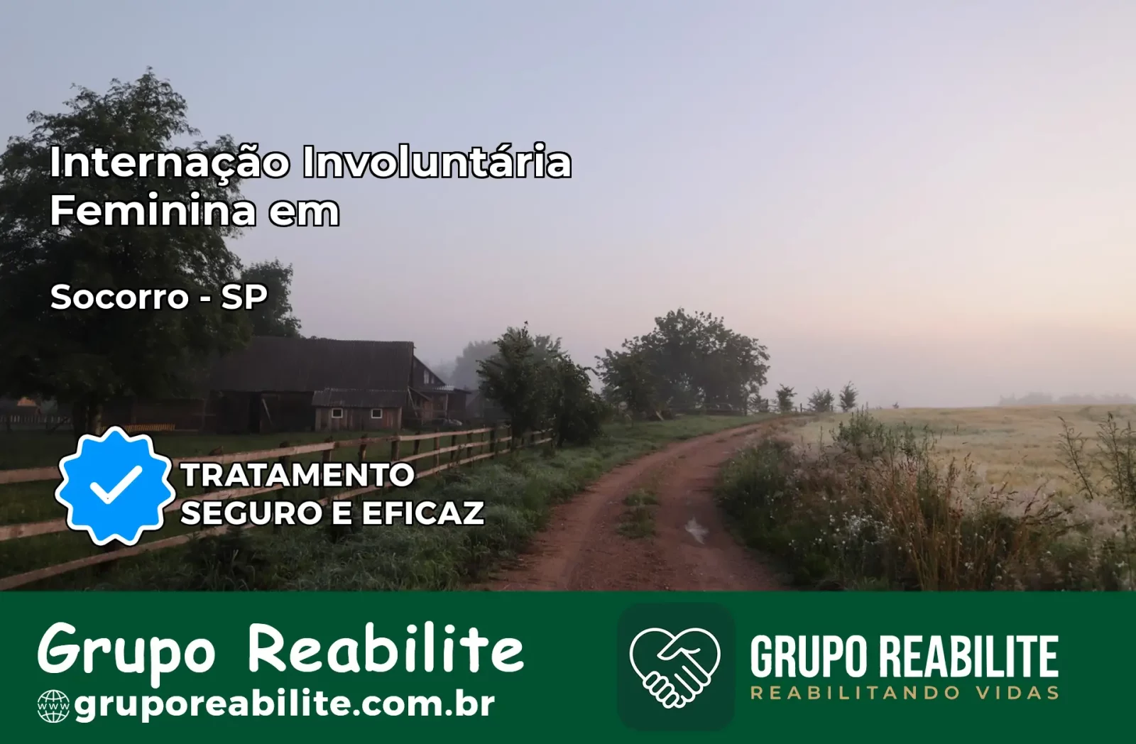 Internação Involuntária Feminina em Socorro: Salve a Vida de Quem Você Ama