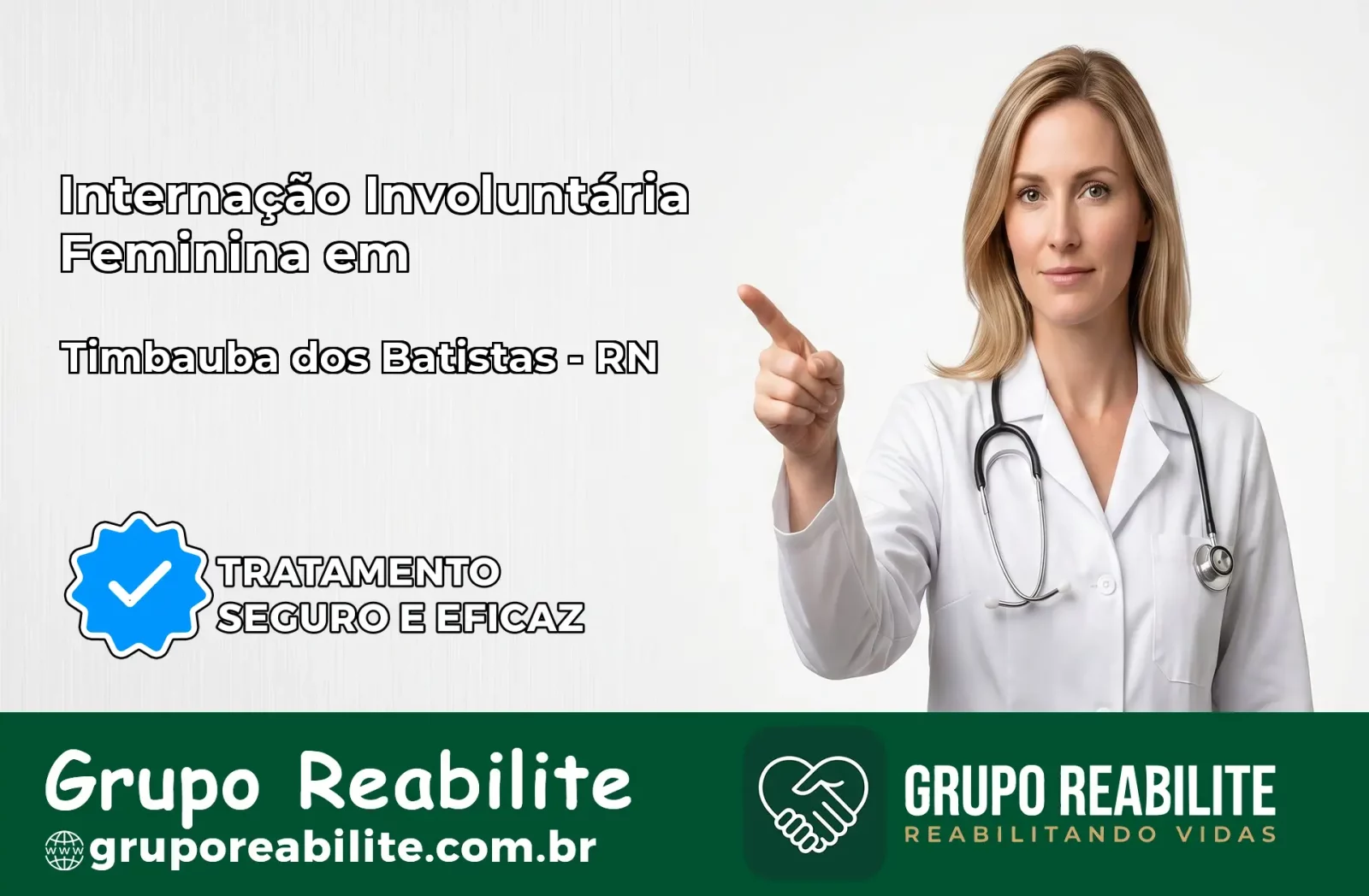 Internação Involuntária Feminina em Timbaúba dos Batistas: Salve a Vida de Quem Você Ama