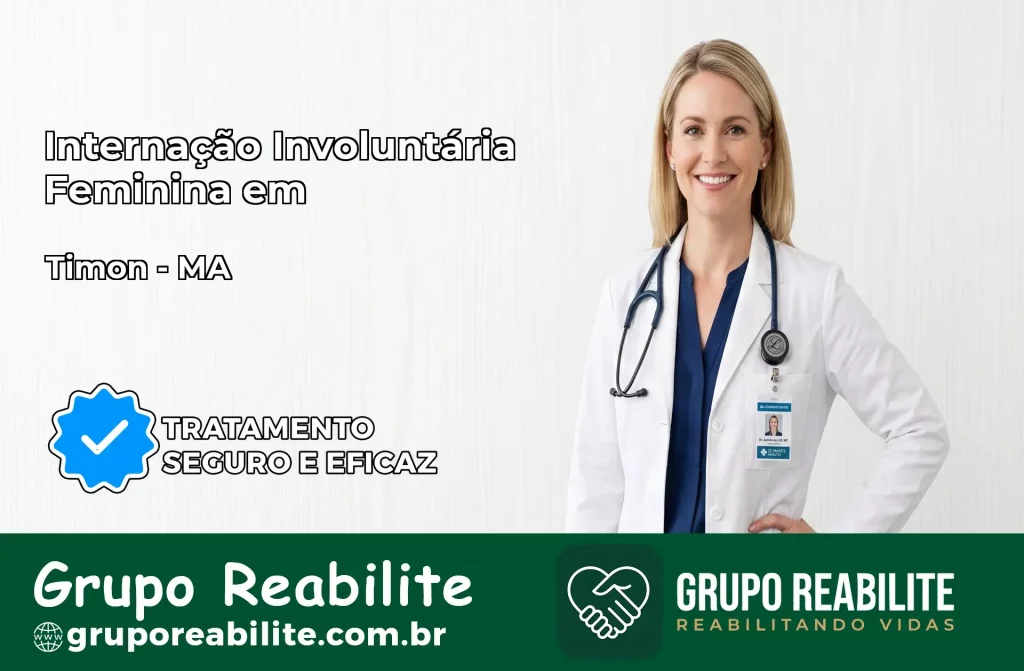 Internação Involuntária Feminina em Timon: Salve a Vida de Quem Você Ama