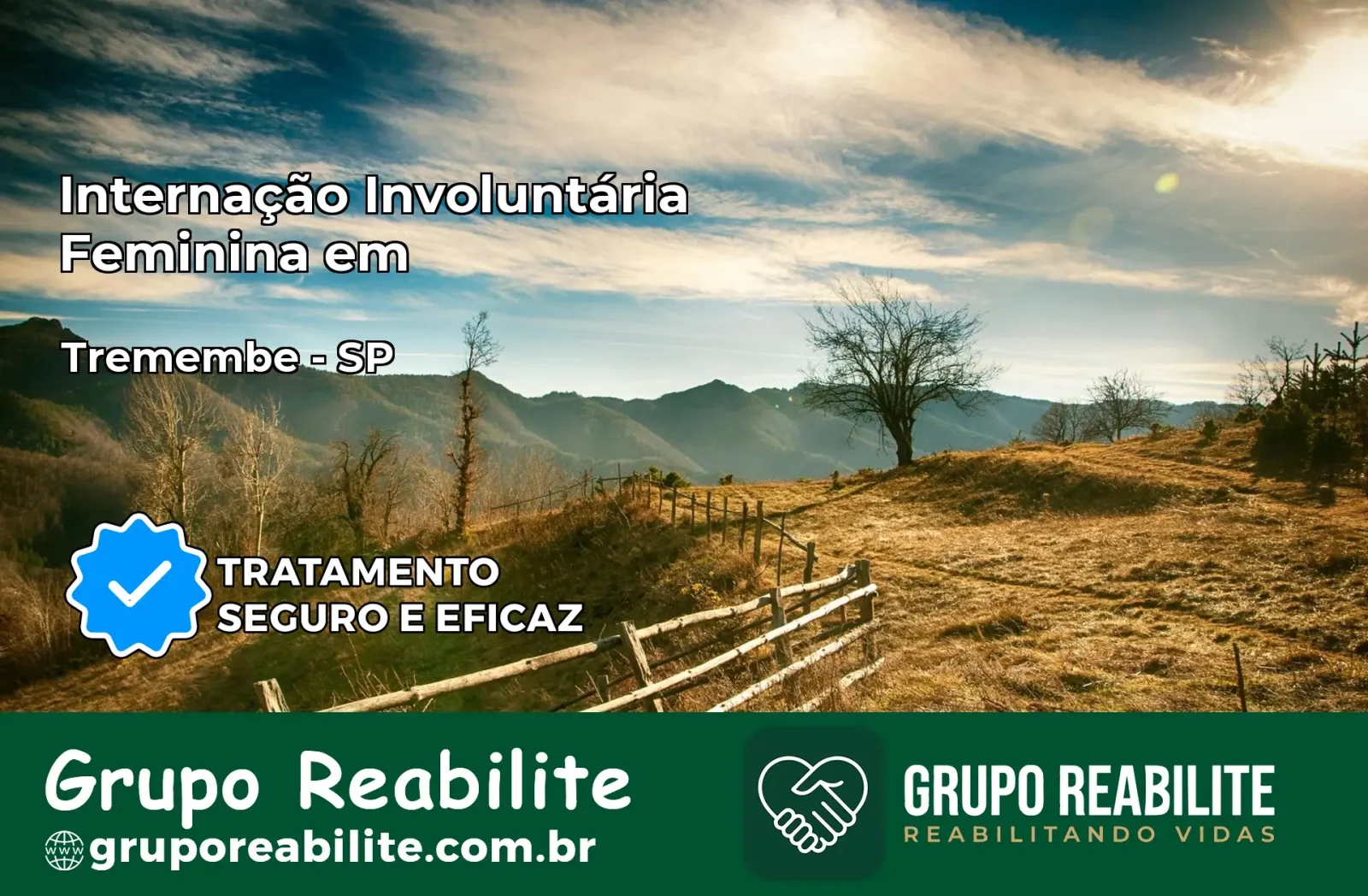 Internação Involuntária Feminina em Tremembé: Salve a Vida de Quem Você Ama