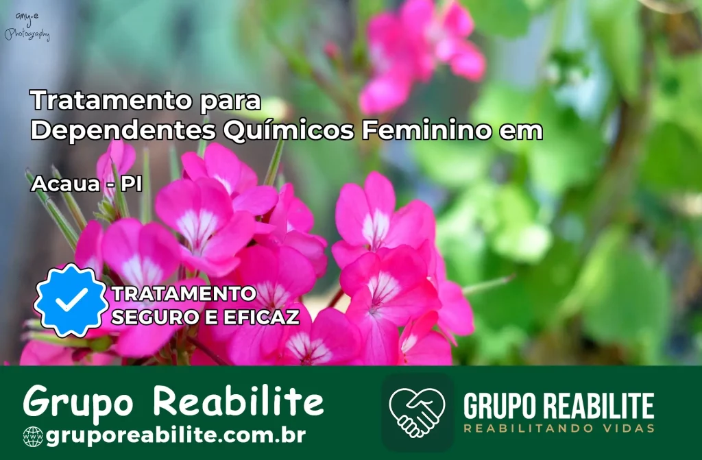 Tratamento para Dependentes Químicos Feminino em Acauã – PI