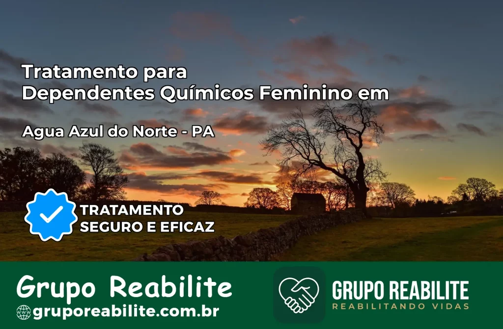 Tratamento para Dependentes Químicos Feminino em Água Azul do Norte – PA