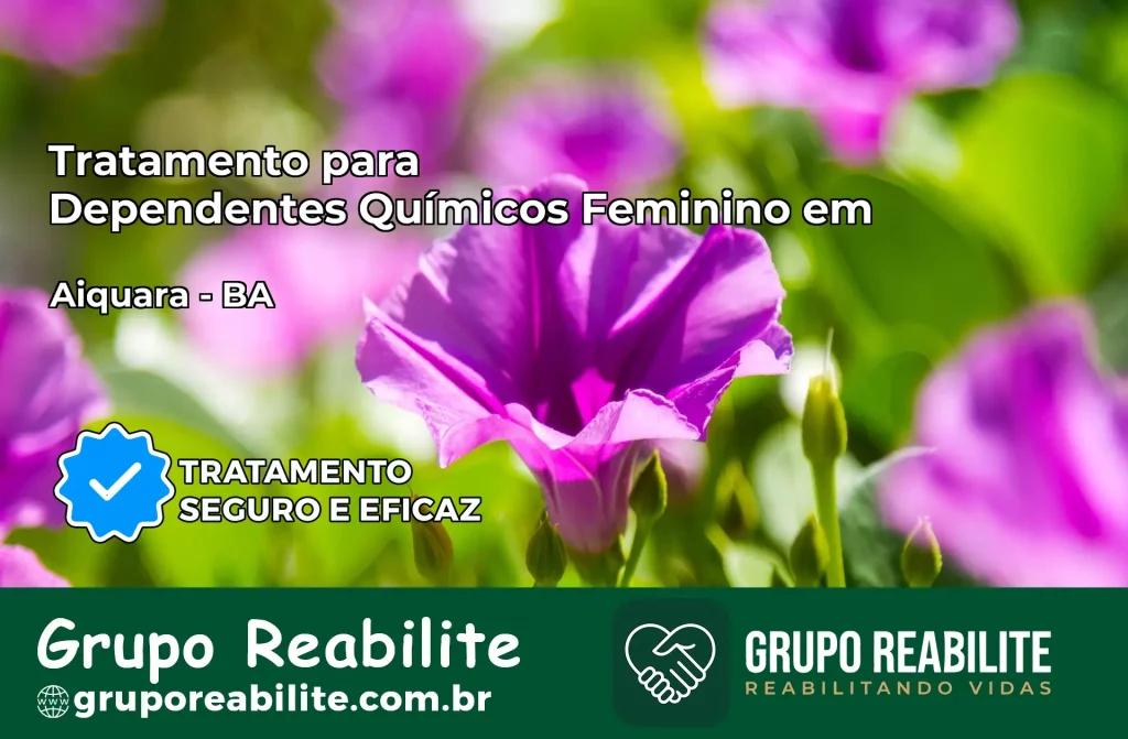 Tratamento para Dependentes Químicos Feminino em Aiquara – BA