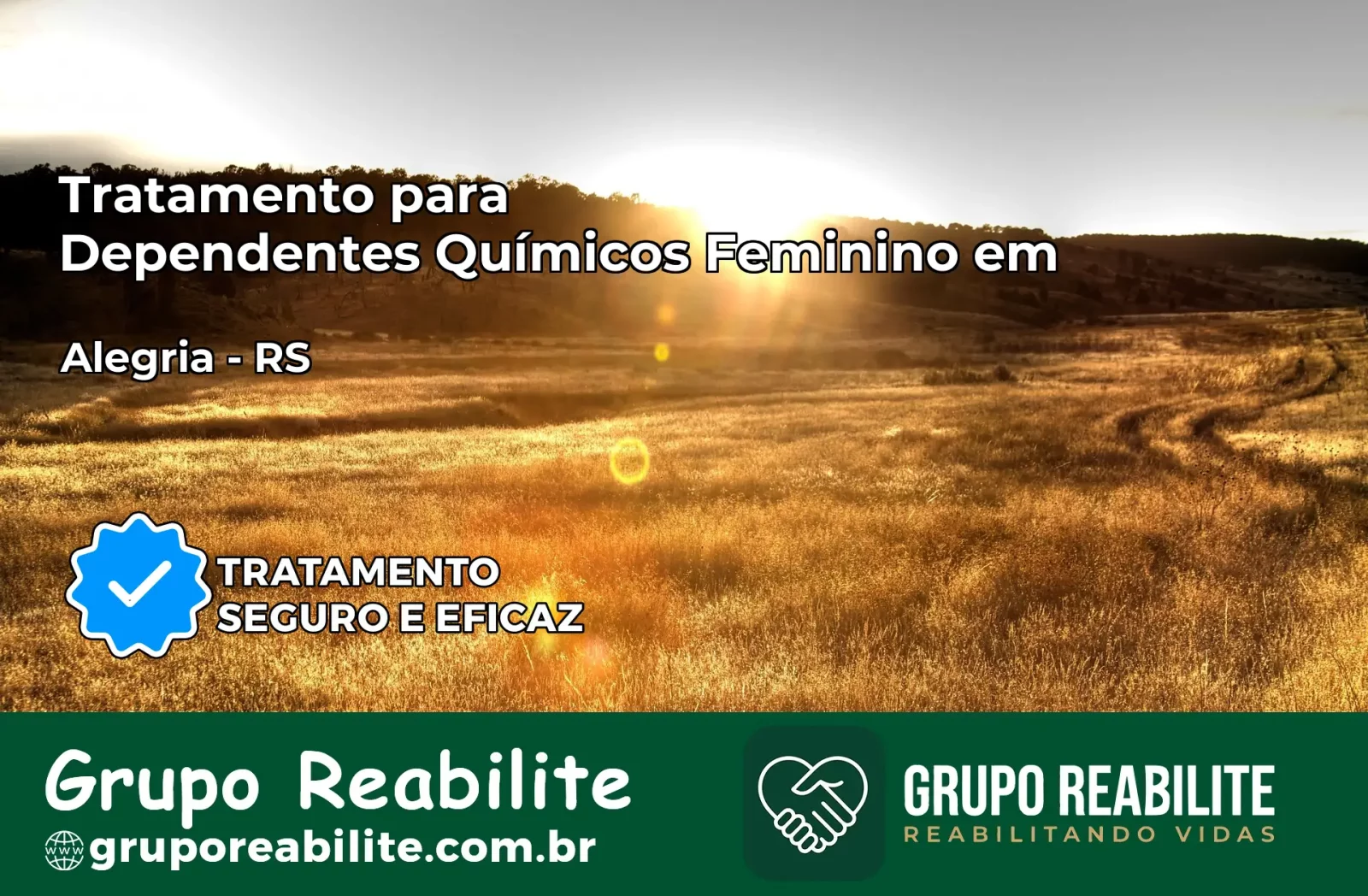 Tratamento para Dependentes Químicos Feminino em Alegria – RS